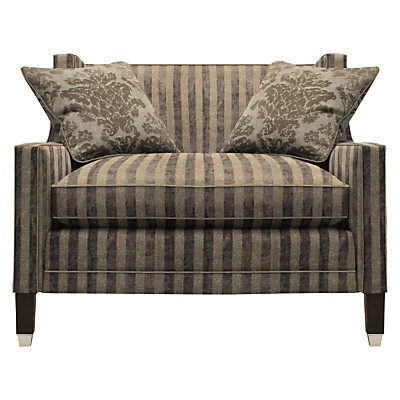 Duresta Grayson Reading Chair, Umber Leg Scirocco Stripe Mink